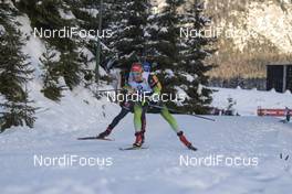 14.12.2019, Hochfilzen, Austria (AUT): Klemen Bauer (SLO) - IBU world cup biathlon, pursuit men, Hochfilzen (AUT). www.nordicfocus.com. © Nico Manzoni/NordicFocus. Every downloaded picture is fee-liable.
