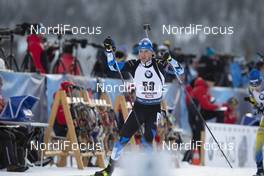 14.12.2019, Hochfilzen, Austria (AUT): Kalev Ermits (EST) - IBU world cup biathlon, pursuit men, Hochfilzen (AUT). www.nordicfocus.com. © Manzoni/NordicFocus. Every downloaded picture is fee-liable.