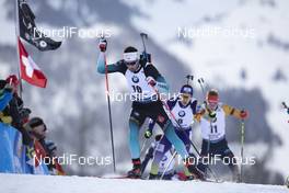 14.12.2019, Hochfilzen, Austria (AUT): Martin Fourcade (FRA) - IBU world cup biathlon, pursuit men, Hochfilzen (AUT). www.nordicfocus.com. © Manzoni/NordicFocus. Every downloaded picture is fee-liable.