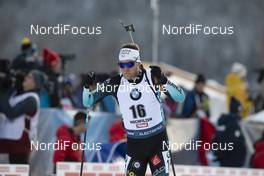 14.12.2019, Hochfilzen, Austria (AUT): Antonin Guigonnat (FRA) - IBU world cup biathlon, pursuit men, Hochfilzen (AUT). www.nordicfocus.com. © Manzoni/NordicFocus. Every downloaded picture is fee-liable.