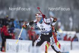 14.12.2019, Hochfilzen, Austria (AUT): Florent Claude (BEL) - IBU world cup biathlon, pursuit men, Hochfilzen (AUT). www.nordicfocus.com. © Manzoni/NordicFocus. Every downloaded picture is fee-liable.