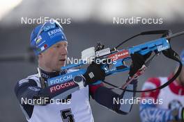 14.12.2019, Hochfilzen, Austria (AUT): Lukas Hofer (ITA) - IBU world cup biathlon, pursuit men, Hochfilzen (AUT). www.nordicfocus.com. © Manzoni/NordicFocus. Every downloaded picture is fee-liable.