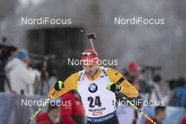 14.12.2019, Hochfilzen, Austria (AUT): Arnd Peiffer (GER) - IBU world cup biathlon, pursuit men, Hochfilzen (AUT). www.nordicfocus.com. © Manzoni/NordicFocus. Every downloaded picture is fee-liable.