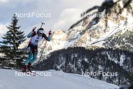 14.12.2019, Hochfilzen, Austria (AUT): Martin Fourcade (FRA) - IBU world cup biathlon, pursuit men, Hochfilzen (AUT). www.nordicfocus.com. © Nico Manzoni/NordicFocus. Every downloaded picture is fee-liable.