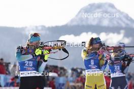 15.12.2019, Hochfilzen, Austria (AUT): Justine Braisaz (FRA) - IBU world cup biathlon, pursuit women, Hochfilzen (AUT). www.nordicfocus.com. © Manzoni/NordicFocus. Every downloaded picture is fee-liable.