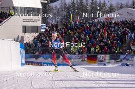 15.12.2019, Hochfilzen, Austria (AUT): Ingrid Landmark Tandrevold (NOR) - IBU world cup biathlon, pursuit women, Hochfilzen (AUT). www.nordicfocus.com. © Nico Manzoni/NordicFocus. Every downloaded picture is fee-liable.