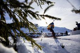 15.12.2019, Hochfilzen, Austria (AUT): Vanessa Hinz (GER) - IBU world cup biathlon, pursuit women, Hochfilzen (AUT). www.nordicfocus.com. © Manzoni/NordicFocus. Every downloaded picture is fee-liable.