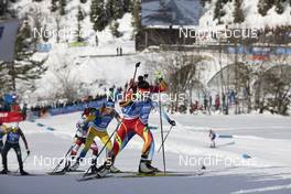 15.12.2019, Hochfilzen, Austria (AUT): Yuanmeng Chu (CHN) - IBU world cup biathlon, pursuit women, Hochfilzen (AUT). www.nordicfocus.com. © Manzoni/NordicFocus. Every downloaded picture is fee-liable.