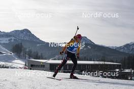 15.12.2019, Hochfilzen, Austria (AUT): Franziska Hildebrand (GER) - IBU world cup biathlon, pursuit women, Hochfilzen (AUT). www.nordicfocus.com. © Nico Manzoni/NordicFocus. Every downloaded picture is fee-liable.