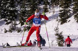 15.12.2019, Hochfilzen, Austria (AUT): Emma Lunder (CAN) - IBU world cup biathlon, pursuit women, Hochfilzen (AUT). www.nordicfocus.com. © Nico Manzoni/NordicFocus. Every downloaded picture is fee-liable.