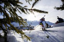 15.12.2019, Hochfilzen, Austria (AUT): Eva Kristejn Puskarcikova (CZE) - IBU world cup biathlon, pursuit women, Hochfilzen (AUT). www.nordicfocus.com. © Manzoni/NordicFocus. Every downloaded picture is fee-liable.