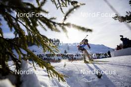 15.12.2019, Hochfilzen, Austria (AUT): Baiba Bendika (LAT) - IBU world cup biathlon, pursuit women, Hochfilzen (AUT). www.nordicfocus.com. © Manzoni/NordicFocus. Every downloaded picture is fee-liable.
