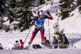 15.12.2019, Hochfilzen, Austria (AUT): Ingrid Landmark Tandrevold (NOR) - IBU world cup biathlon, pursuit women, Hochfilzen (AUT). www.nordicfocus.com. © Nico Manzoni/NordicFocus. Every downloaded picture is fee-liable.