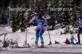 15.12.2019, Hochfilzen, Austria (AUT): Lena Haecki (SUI) - IBU world cup biathlon, pursuit women, Hochfilzen (AUT). www.nordicfocus.com. © Nico Manzoni/NordicFocus. Every downloaded picture is fee-liable.