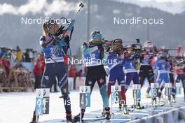 15.12.2019, Hochfilzen, Austria (AUT): Lisa Vittozzi (ITA) - IBU world cup biathlon, pursuit women, Hochfilzen (AUT). www.nordicfocus.com. © Manzoni/NordicFocus. Every downloaded picture is fee-liable.