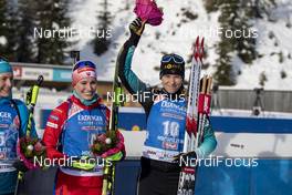 15.12.2019, Hochfilzen, Austria (AUT): Anais Bescond (FRA) - IBU world cup biathlon, pursuit women, Hochfilzen (AUT). www.nordicfocus.com. © Nico Manzoni/NordicFocus. Every downloaded picture is fee-liable.