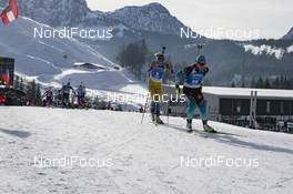 15.12.2019, Hochfilzen, Austria (AUT): Hanna Oeberg (SWE), Justine Braisaz (FRA) - IBU world cup biathlon, pursuit women, Hochfilzen (AUT). www.nordicfocus.com. © Nico Manzoni/NordicFocus. Every downloaded picture is fee-liable.