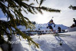 15.12.2019, Hochfilzen, Austria (AUT): Lucie Charvatova (CZE) - IBU world cup biathlon, pursuit women, Hochfilzen (AUT). www.nordicfocus.com. © Manzoni/NordicFocus. Every downloaded picture is fee-liable.