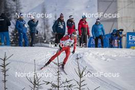 15.12.2019, Hochfilzen, Austria (AUT): Scott Gow (CAN) - IBU world cup biathlon, relay men, Hochfilzen (AUT). www.nordicfocus.com. © Nico Manzoni/NordicFocus. Every downloaded picture is fee-liable.