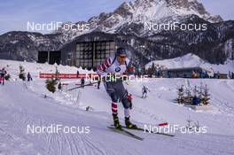 15.12.2019, Hochfilzen, Austria (AUT): Leif Nordgren (USA) - IBU world cup biathlon, relay men, Hochfilzen (AUT). www.nordicfocus.com. © Nico Manzoni/NordicFocus. Every downloaded picture is fee-liable.