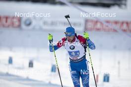 15.12.2019, Hochfilzen, Austria (AUT): Alexander Loginov (RUS) - IBU world cup biathlon, relay men, Hochfilzen (AUT). www.nordicfocus.com. © Manzoni/NordicFocus. Every downloaded picture is fee-liable.