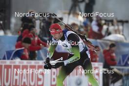15.12.2019, Hochfilzen, Austria (AUT): Jakov Fak (SLO) - IBU world cup biathlon, relay men, Hochfilzen (AUT). www.nordicfocus.com. © Manzoni/NordicFocus. Every downloaded picture is fee-liable.
