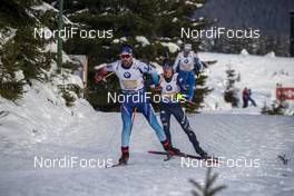 15.12.2019, Hochfilzen, Austria (AUT): Mario Dolder (SUI), Daniele Cappellari (ITA) - IBU world cup biathlon, relay men, Hochfilzen (AUT). www.nordicfocus.com. © Nico Manzoni/NordicFocus. Every downloaded picture is fee-liable.