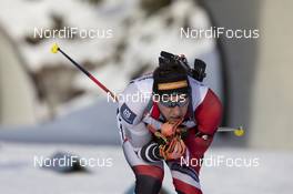 15.12.2019, Hochfilzen, Austria (AUT): David Komatz (AUT) - IBU world cup biathlon, relay men, Hochfilzen (AUT). www.nordicfocus.com. © Manzoni/NordicFocus. Every downloaded picture is fee-liable.