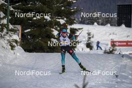 15.12.2019, Hochfilzen, Austria (AUT): Fabien Claude (FRA) - IBU world cup biathlon, relay men, Hochfilzen (AUT). www.nordicfocus.com. © Nico Manzoni/NordicFocus. Every downloaded picture is fee-liable.