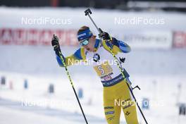 15.12.2019, Hochfilzen, Austria (AUT): Martin Ponsiluoma (SWE) - IBU world cup biathlon, relay men, Hochfilzen (AUT). www.nordicfocus.com. © Manzoni/NordicFocus. Every downloaded picture is fee-liable.