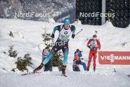 15.12.2019, Hochfilzen, Austria (AUT): Emilien Jacquelin (FRA) - IBU world cup biathlon, relay men, Hochfilzen (AUT). www.nordicfocus.com. © Nico Manzoni/NordicFocus. Every downloaded picture is fee-liable.