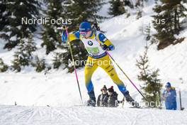 15.12.2019, Hochfilzen, Austria (AUT): Jesper Nelin (SWE) - IBU world cup biathlon, relay men, Hochfilzen (AUT). www.nordicfocus.com. © Nico Manzoni/NordicFocus. Every downloaded picture is fee-liable.