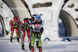 15.12.2019, Hochfilzen, Austria (AUT): Miha Dovzan (SLO) - IBU world cup biathlon, relay men, Hochfilzen (AUT). www.nordicfocus.com. © Manzoni/NordicFocus. Every downloaded picture is fee-liable.
