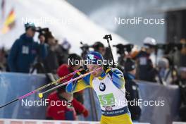 15.12.2019, Hochfilzen, Austria (AUT): Jesper Nelin (SWE) - IBU world cup biathlon, relay men, Hochfilzen (AUT). www.nordicfocus.com. © Manzoni/NordicFocus. Every downloaded picture is fee-liable.