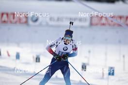 15.12.2019, Hochfilzen, Austria (AUT): Joscha Burkhalter (SUI) - IBU world cup biathlon, relay men, Hochfilzen (AUT). www.nordicfocus.com. © Manzoni/NordicFocus. Every downloaded picture is fee-liable.