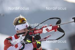 15.12.2019, Hochfilzen, Austria (AUT): Scott Gow (CAN) - IBU world cup biathlon, relay men, Hochfilzen (AUT). www.nordicfocus.com. © Manzoni/NordicFocus. Every downloaded picture is fee-liable.