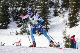 15.12.2019, Hochfilzen, Austria (AUT): Benjamin Weger (SUI) - IBU world cup biathlon, relay men, Hochfilzen (AUT). www.nordicfocus.com. © Nico Manzoni/NordicFocus. Every downloaded picture is fee-liable.