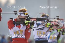 15.12.2019, Hochfilzen, Austria (AUT): Aidan Millar (CAN) - IBU world cup biathlon, relay men, Hochfilzen (AUT). www.nordicfocus.com. © Manzoni/NordicFocus. Every downloaded picture is fee-liable.