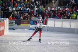 15.12.2019, Hochfilzen, Austria (AUT): Erlend Bjoentegaard (NOR) - IBU world cup biathlon, relay men, Hochfilzen (AUT). www.nordicfocus.com. © Nico Manzoni/NordicFocus. Every downloaded picture is fee-liable.