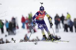 14.12.2019, Hochfilzen, Austria (AUT): Valj Semerenko (UKR) - IBU world cup biathlon, relay women, Hochfilzen (AUT). www.nordicfocus.com. © Manzoni/NordicFocus. Every downloaded picture is fee-liable.
