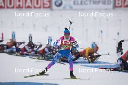 14.12.2019, Hochfilzen, Austria (AUT): Larisa Kuklina (RUS) - IBU world cup biathlon, relay women, Hochfilzen (AUT). www.nordicfocus.com. © Manzoni/NordicFocus. Every downloaded picture is fee-liable.