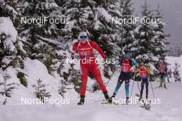 14.12.2019, Hochfilzen, Austria (AUT): Sarah Beaudry (CAN) - IBU world cup biathlon, relay women, Hochfilzen (AUT). www.nordicfocus.com. © Nico Manzoni/NordicFocus. Every downloaded picture is fee-liable.