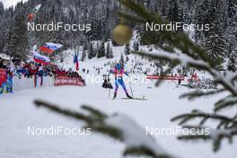 14.12.2019, Hochfilzen, Austria (AUT): Larisa Kuklina (RUS) - IBU world cup biathlon, relay women, Hochfilzen (AUT). www.nordicfocus.com. © Nico Manzoni/NordicFocus. Every downloaded picture is fee-liable.