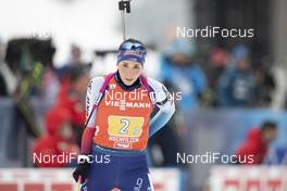 14.12.2019, Hochfilzen, Austria (AUT): Aita Gasparin (SUI) - IBU world cup biathlon, relay women, Hochfilzen (AUT). www.nordicfocus.com. © Manzoni/NordicFocus. Every downloaded picture is fee-liable.