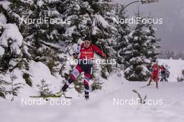 14.12.2019, Hochfilzen, Austria (AUT): Julia Schwaiger (AUT) - IBU world cup biathlon, relay women, Hochfilzen (AUT). www.nordicfocus.com. © Nico Manzoni/NordicFocus. Every downloaded picture is fee-liable.
