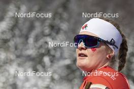 14.12.2019, Hochfilzen, Austria (AUT): Sarah Beaudry (CAN) - IBU world cup biathlon, relay women, Hochfilzen (AUT). www.nordicfocus.com. © Manzoni/NordicFocus. Every downloaded picture is fee-liable.