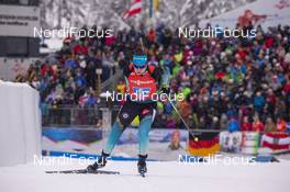 14.12.2019, Hochfilzen, Austria (AUT): Julia Simon (FRA) - IBU world cup biathlon, relay women, Hochfilzen (AUT). www.nordicfocus.com. © Nico Manzoni/NordicFocus. Every downloaded picture is fee-liable.