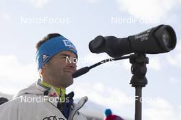 14.12.2019, Hochfilzen, Austria (AUT): Florian Steirer (AUT), coach team Germany - IBU world cup biathlon, relay women, Hochfilzen (AUT). www.nordicfocus.com. © Manzoni/NordicFocus. Every downloaded picture is fee-liable.