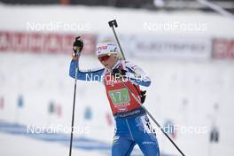 14.12.2019, Hochfilzen, Austria (AUT): Mari Eder (FIN) - IBU world cup biathlon, relay women, Hochfilzen (AUT). www.nordicfocus.com. © Manzoni/NordicFocus. Every downloaded picture is fee-liable.