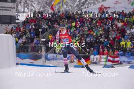 14.12.2019, Hochfilzen, Austria (AUT): Emily Dreissigacker (USA) - IBU world cup biathlon, relay women, Hochfilzen (AUT). www.nordicfocus.com. © Nico Manzoni/NordicFocus. Every downloaded picture is fee-liable.